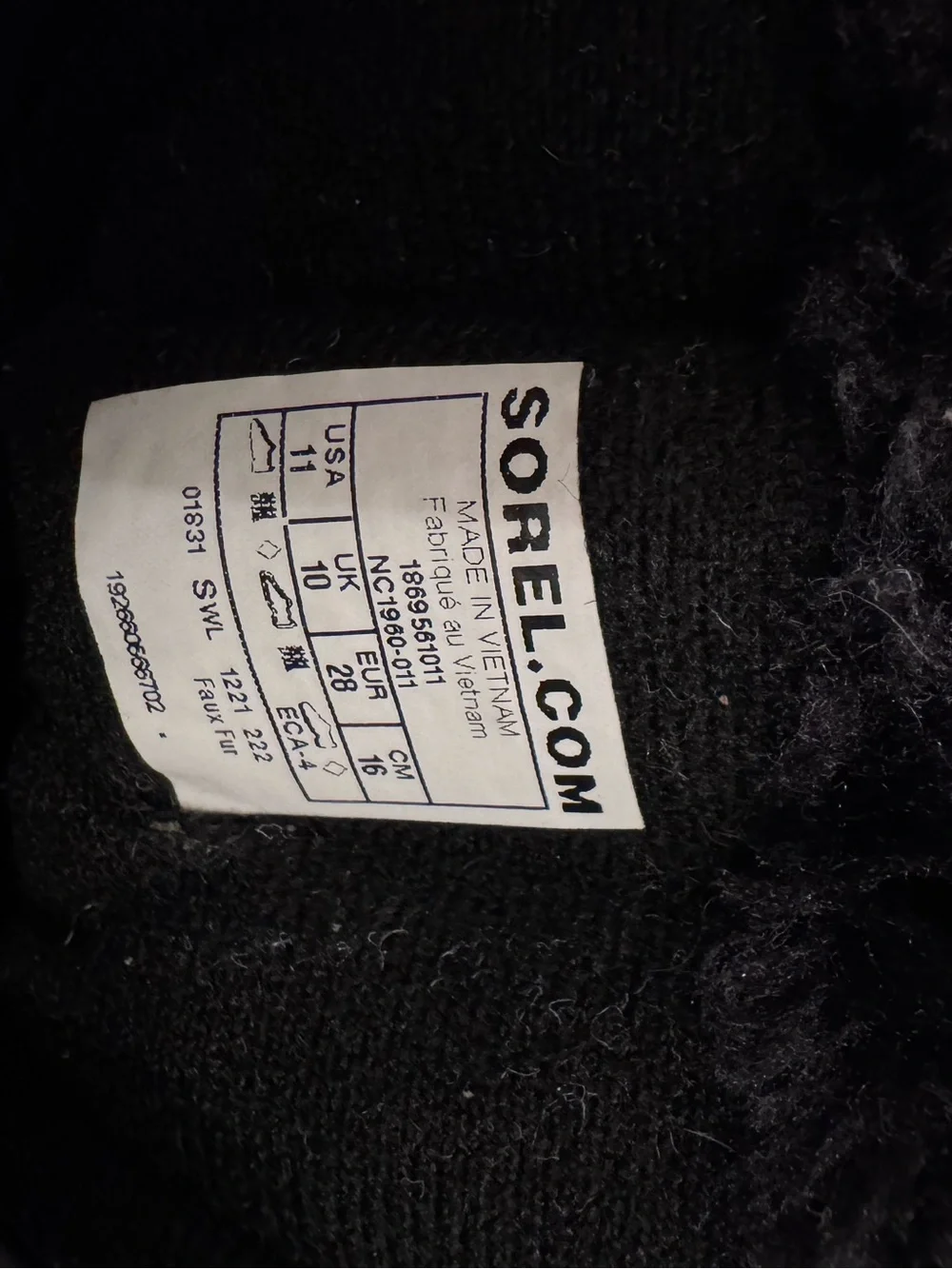Sorel Toddler Commander Boy size 11 Blue Yellow Black
